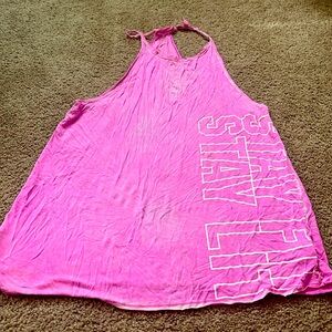 Pink top, super soft size L